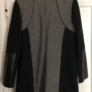 Black and Grey Coat size 12